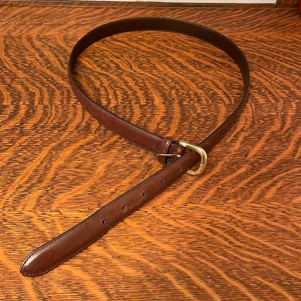 Club Room Men’s Belt Brown 36/90 Made in U.S.A.